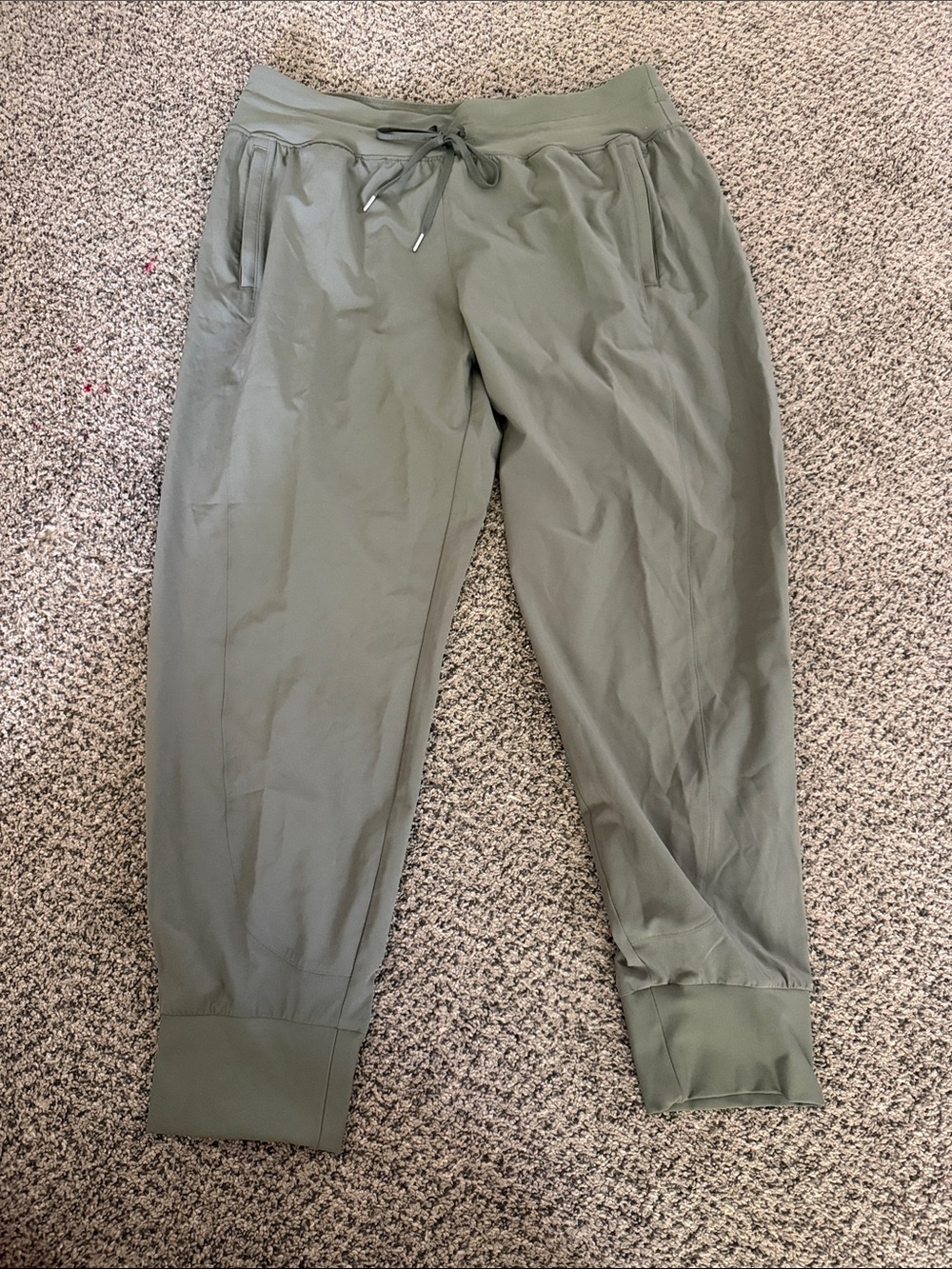 Woman’s Olive Green Jogger Pants - Casual Comfort NWOT